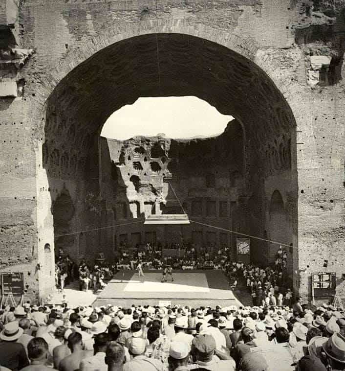 Olimpiadi Roma 1960: La lotta in uno scenario mozzafiato. 3