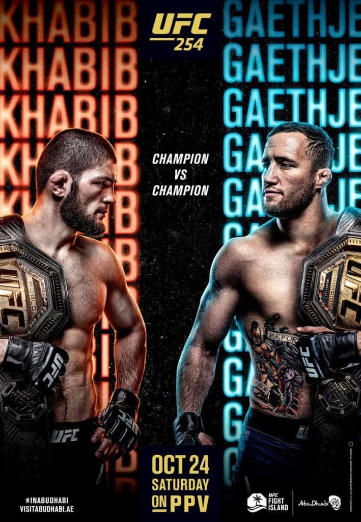UFC 254: Khabib vs. Gaethje 3
