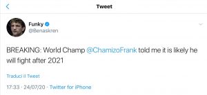 Ben Askren: “Frank Chamizo andrà nelle MMA dopo le Olimpiadi 2021” 1