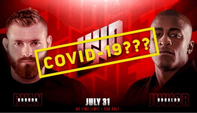 Gordon Ryan e Craig Jones hanno sintomi del Covid-19, non lotteranno il 31 9