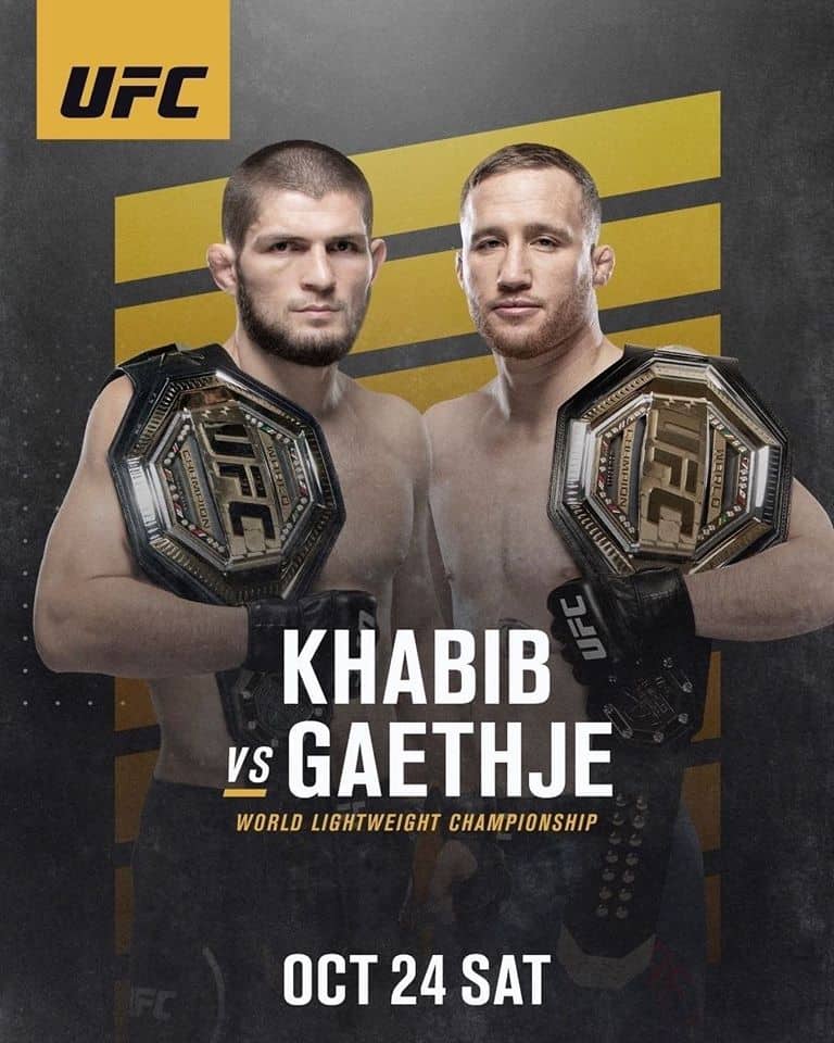 UFC 254: Khabib vs. Gaethje 2