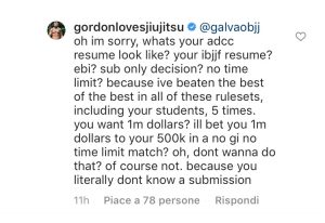 Galvao accetta l'offerta di Gordon Ryan: 1,5 milioni di dollari in palio? 1