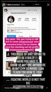 Diverbio sui social tra Marvin Vettori e Gordon Ryan! 1