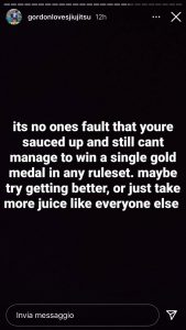 Gordon Ryan attacca Lachlan Giles: "Sei un dopato e non vinci comunque nulla" 4