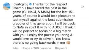 Gordon Ryan sfida Lovato, chi sarà il migliore americano di sempre nel BJJ? 3