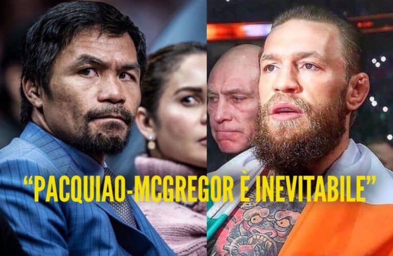 Il manager di McGregor: "Il prossimo match sarà con Pacquiao" 1