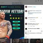 Marvin Vettori è un personaggio selezionabile in EA Games UFC 4 10