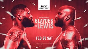 Risultati UFC fight night 185: Blaydes vs Lewis 1