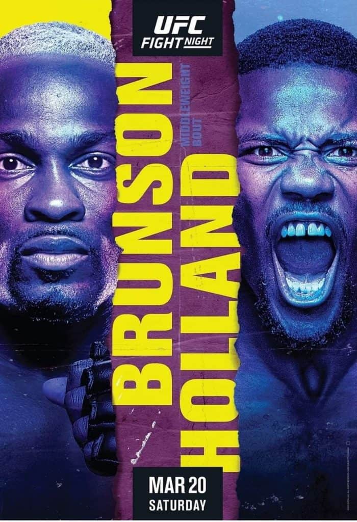 Brunson il guastafeste! UFC Vegas 22: i prossimi match da fare. 1