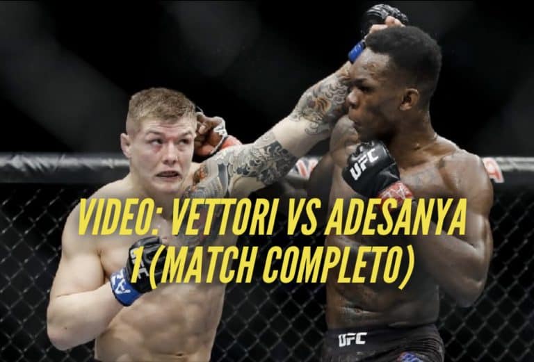 Video: Marvin Vettori vs Israel Adesanya 1 (Match Completo) 10