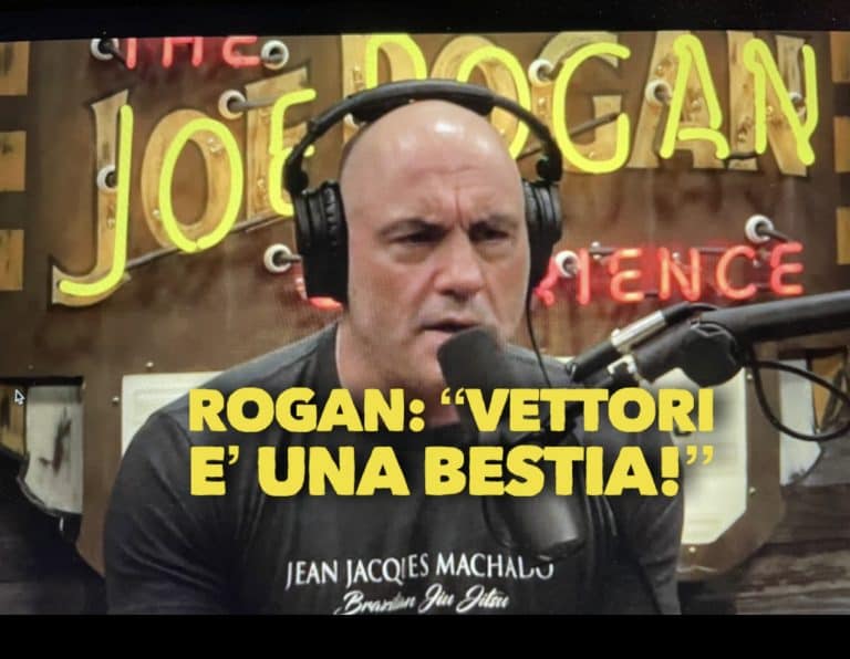 Joe Rogan: "Vettori è una bestia!" 7