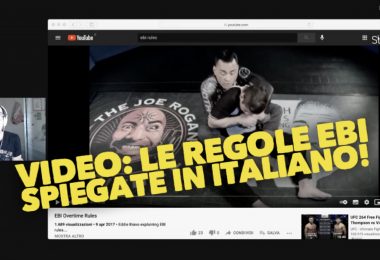 VIDEO: le regole EBI spiegate in italiano! 4