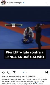 Meregali e Felipe Pena alimentano la rivalità sui social 3