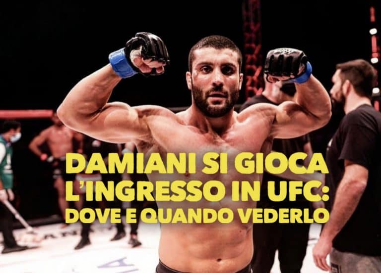 Leonardo Damiani si gioca l'ingresso in UFC: dove e quando vederlo, tutte le info 8