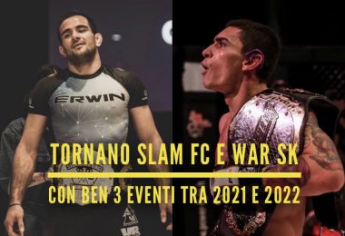 Tornano Slam FC e WAR SK con ben tre eventi tra 2021 e 2022! 4