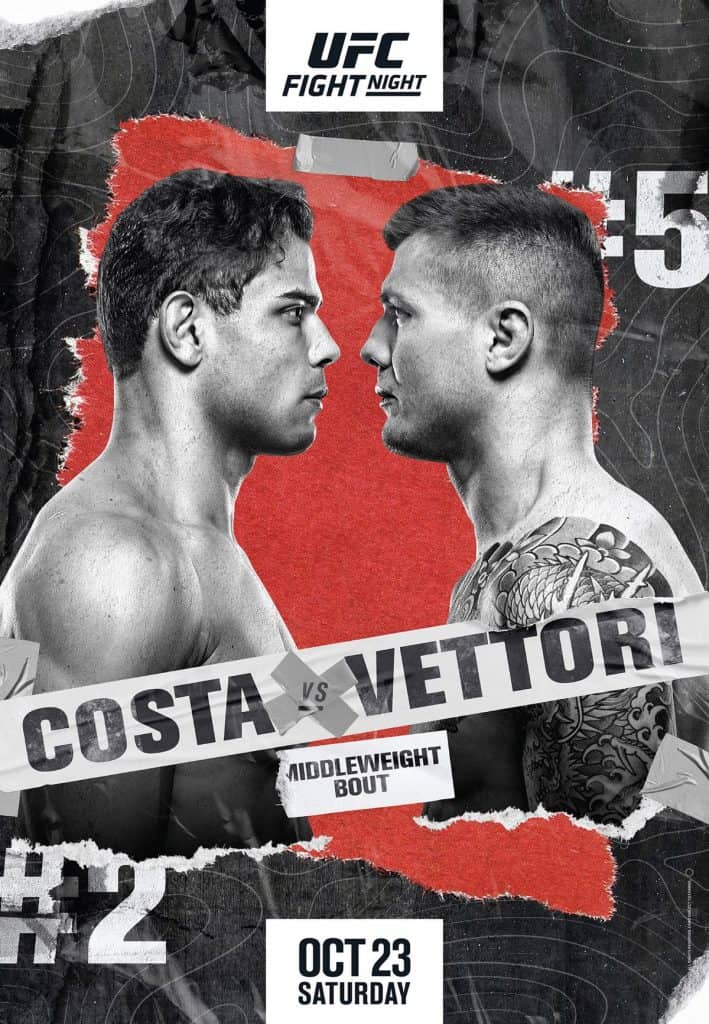 RISULTATI COSTA VS VETTORI: che battaglia! - UFC Fight Night 196 3