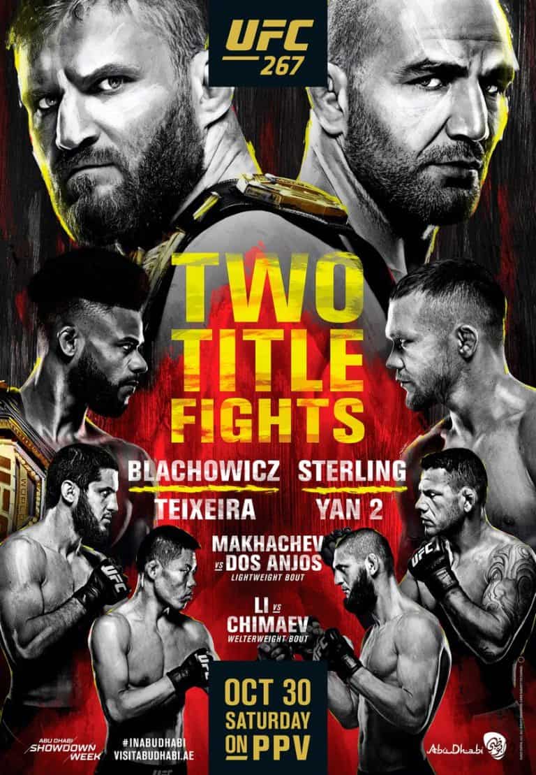 UFC 267: Blachowicz vs. Teixeira 2