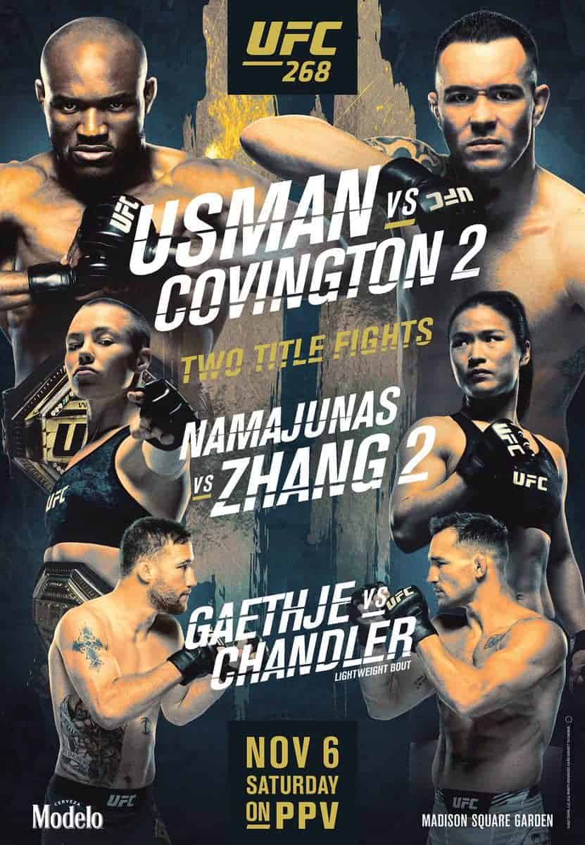 UFC 268: Usman vs Covington 2