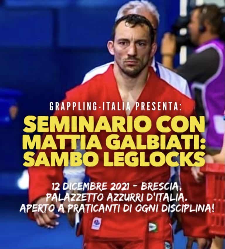 Seminario con Mattia Galbiati: Sambo Leglocks 2