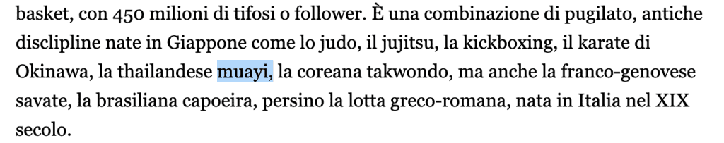Il fatto quotidiano e le MMA 3