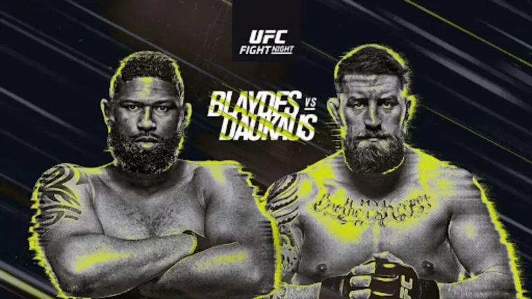 UFC fight night 205 Blaydes vs. Daukaus