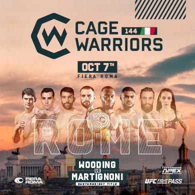 Cage Warriors Rome 2022 2