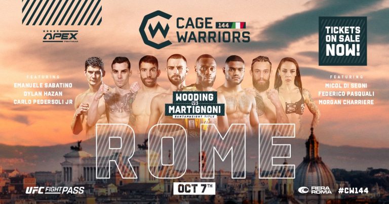Cage Warriors Rome 2022 2