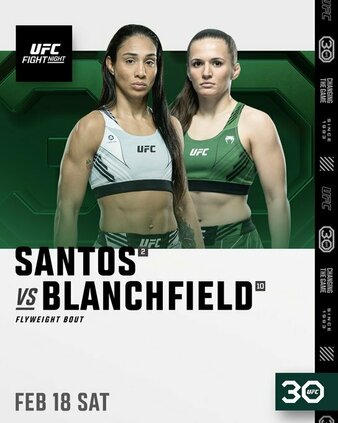 UFC Fight Night 219: Santos vs Blanchfield 1