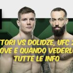 Vettori vs Dolidze, UFC 286: dove e quando vederlo, orario, info streaming 3