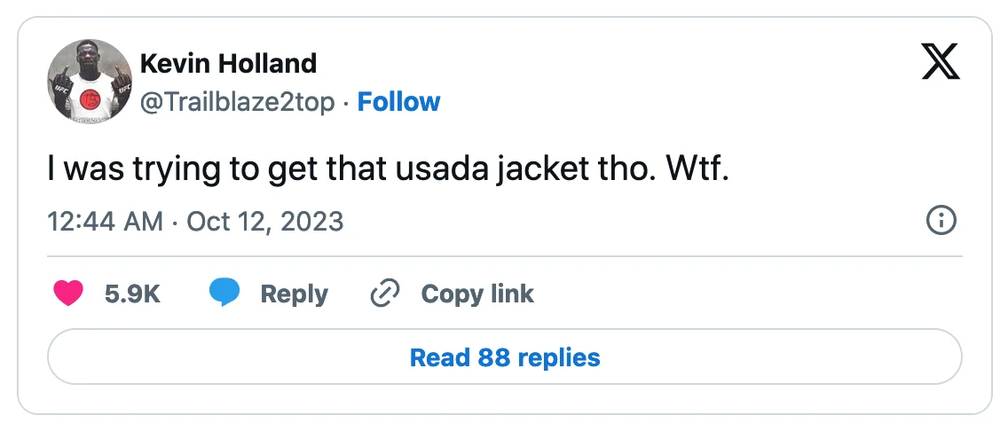 L'UFC non avrà più L'USADA a fare i controlli anti-doping 5