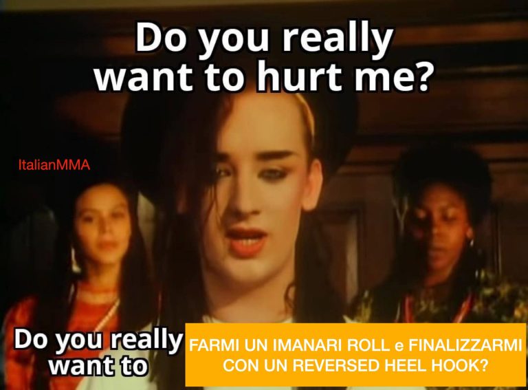 Do you really want to hurt me? Imanari roll edition 10