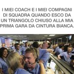 Quando difendi un triangolo alla tua prima gara 3