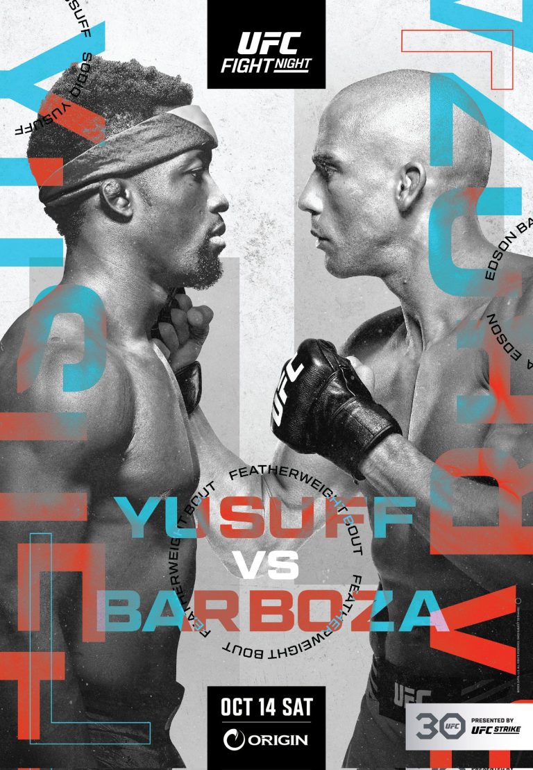 UFC Fight Night 230: Yusuff vs. Barboza 10
