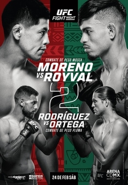 UFC Fight Night 237 (Moreno vs. Royval 2) 1