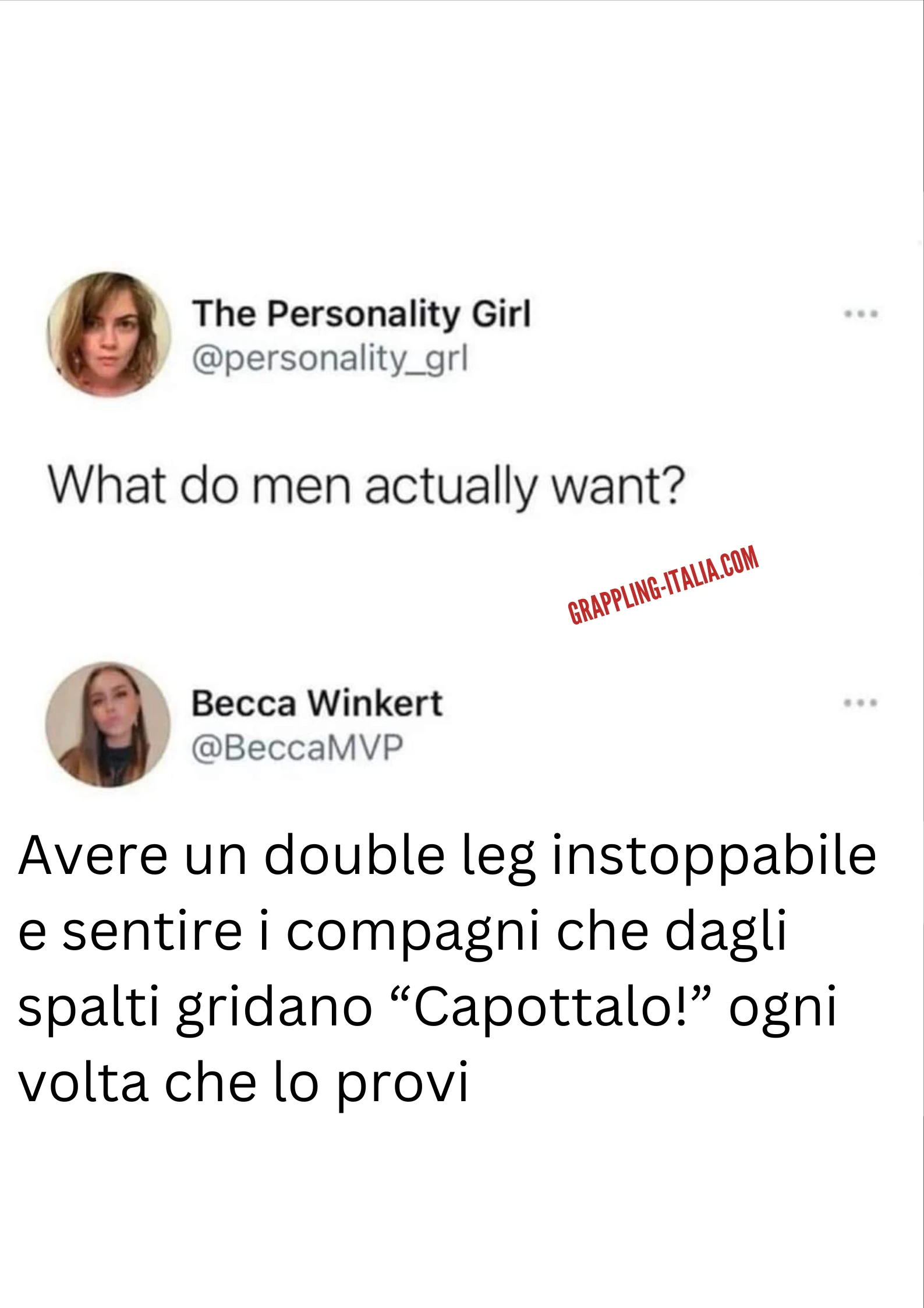 Cosa vogliono gli uomini? 3