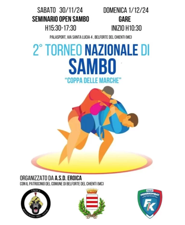 Coppa delle Marche di Sambo 2024 2