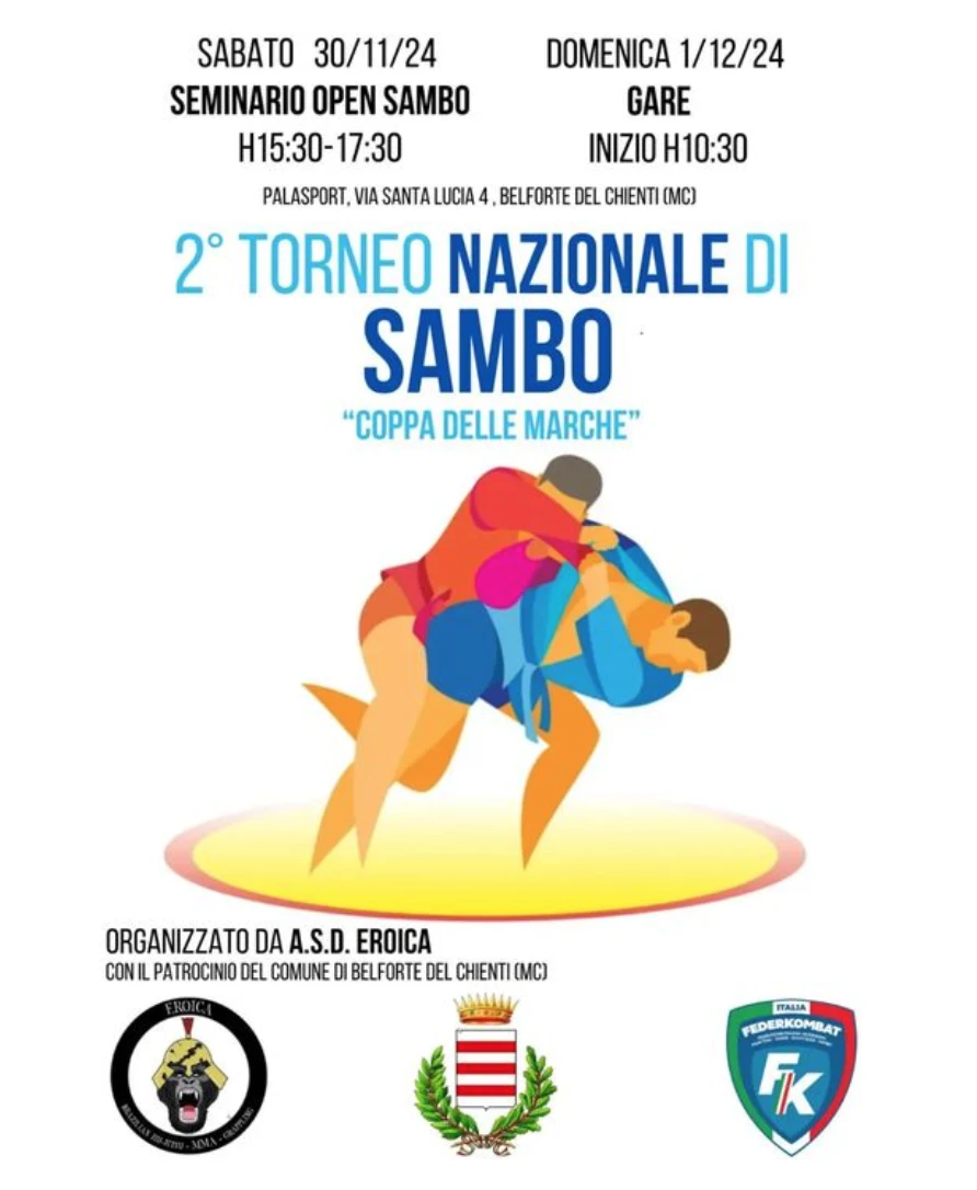 Coppa delle Marche di Sambo 2024 1