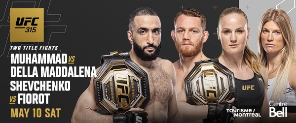UFC 315: Muhammad vs. Della Maddalena 1