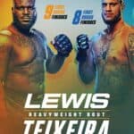 Risulati UFC on ESPN 70: Lewis vs. Teixeira 4