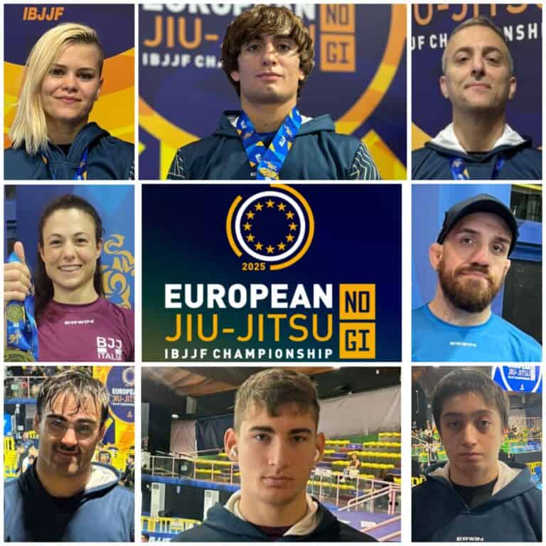 EUROPEI NO-GI IBJJF 2025: IL NATIONAL TEAM DI BJJ ITALIA CONQUISTA 4 MEDAGLIE: ORO PER DAMIANO GRILLO E BRONZO PER RALUCA BIANCA ROSCA, ALESSANDRO ARDINI E ANTONELLA BIANCHI 2