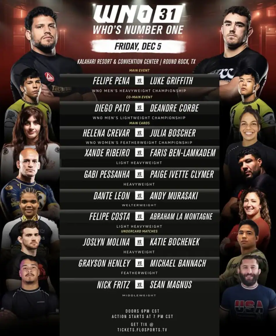 WNO 31: Pena vs. Griffith 1