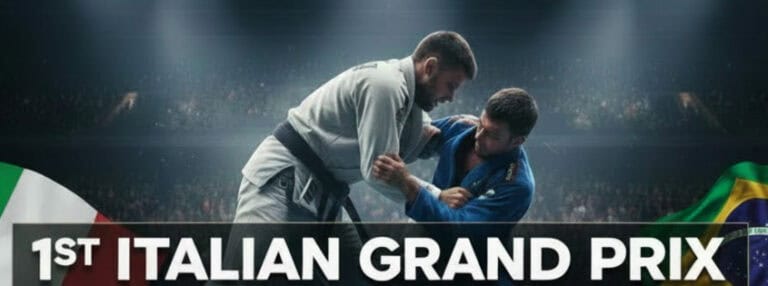APERTE LE ISCRIZIONI AL 1° ITALIAN GRAND PRIX DI BRAZILIAN JIU-JITSU GI E NO-GI  1