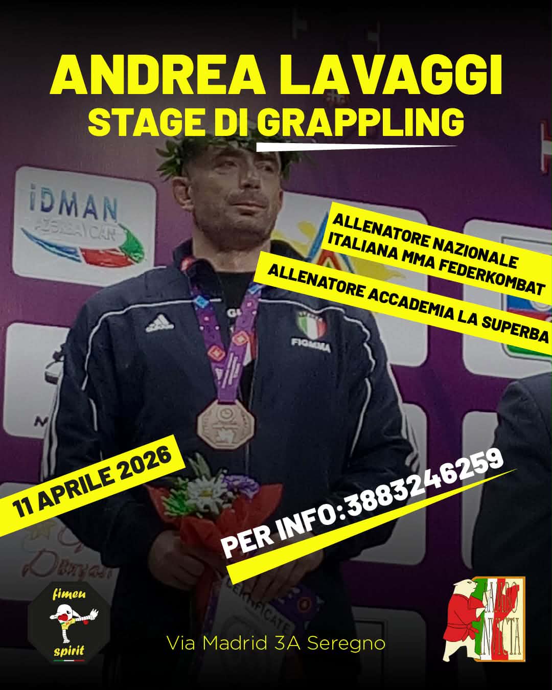 Stage di Andrea Lavaggi alla Nova invicta 1
