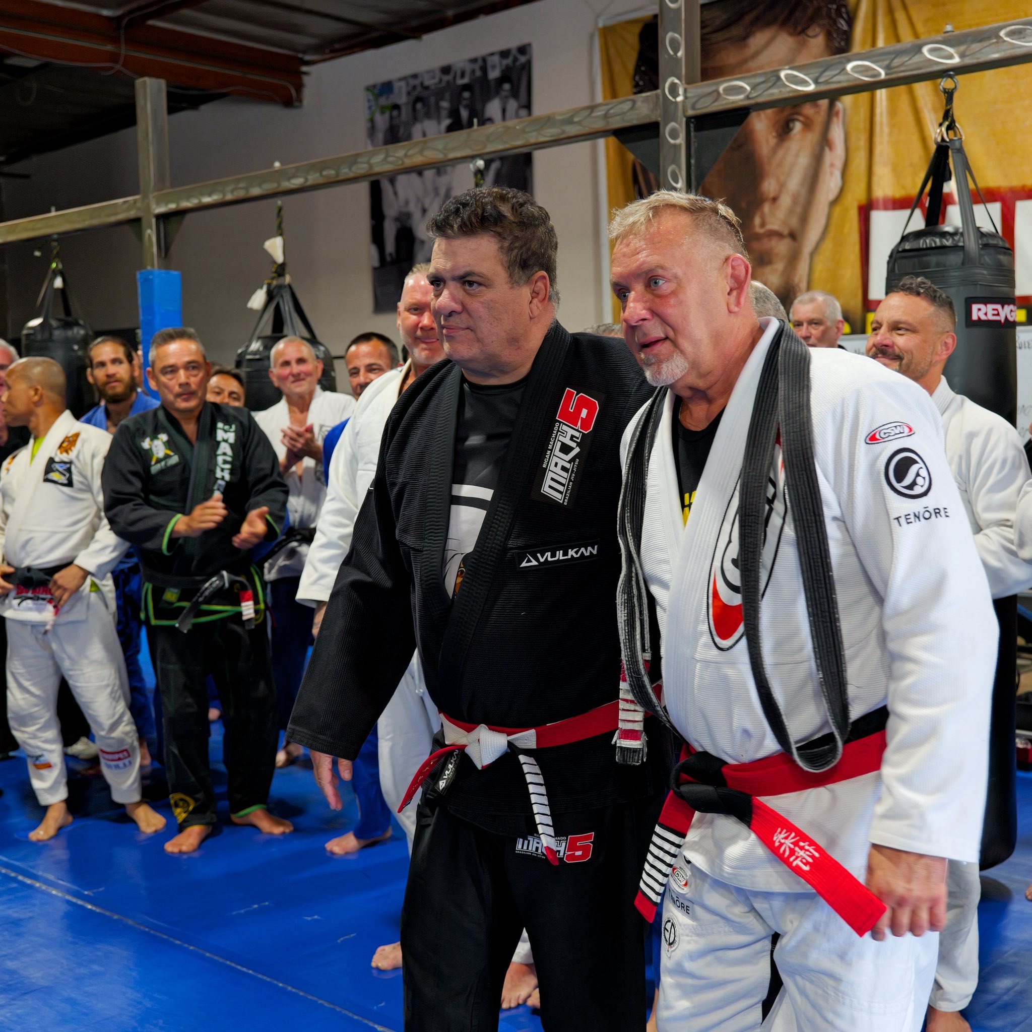 Rigan Machado cintura rossa, Erik Paulson cintura Corallo. 3
