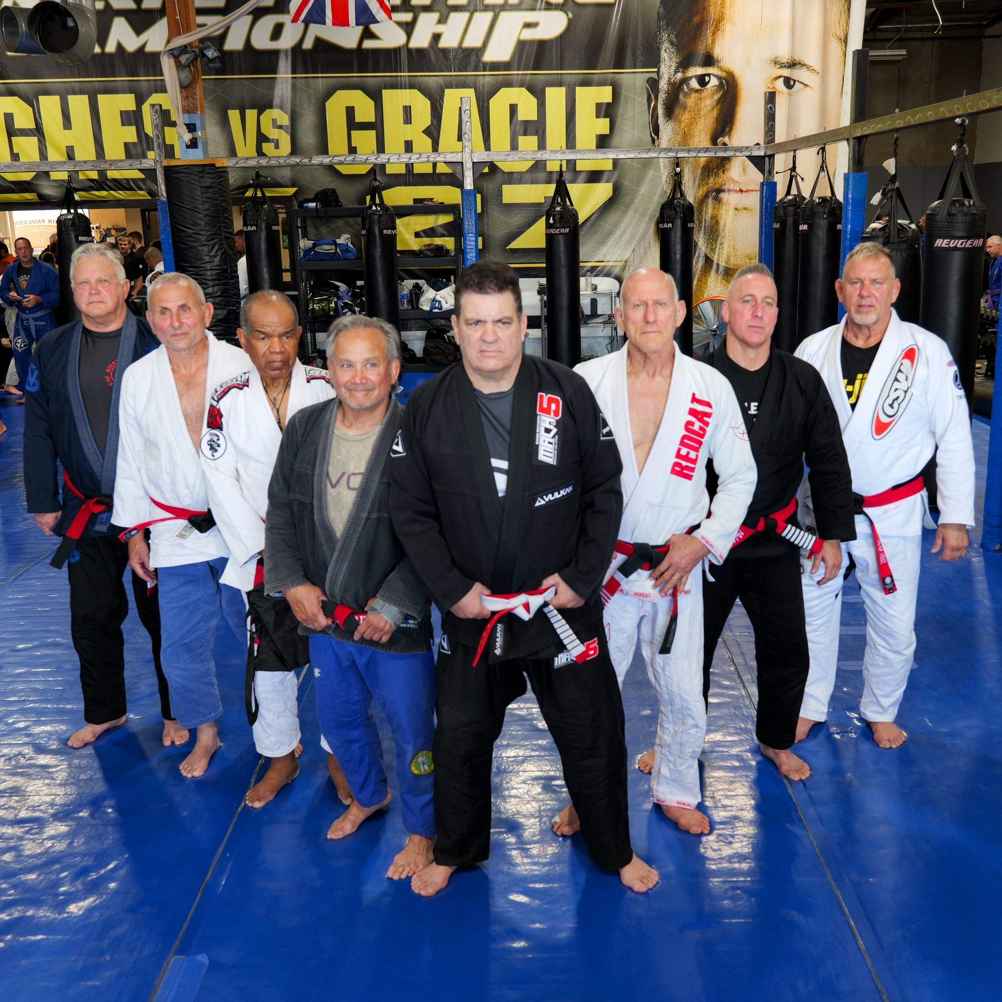 Rigan Machado cintura rossa, Erik Paulson cintura Corallo. 6