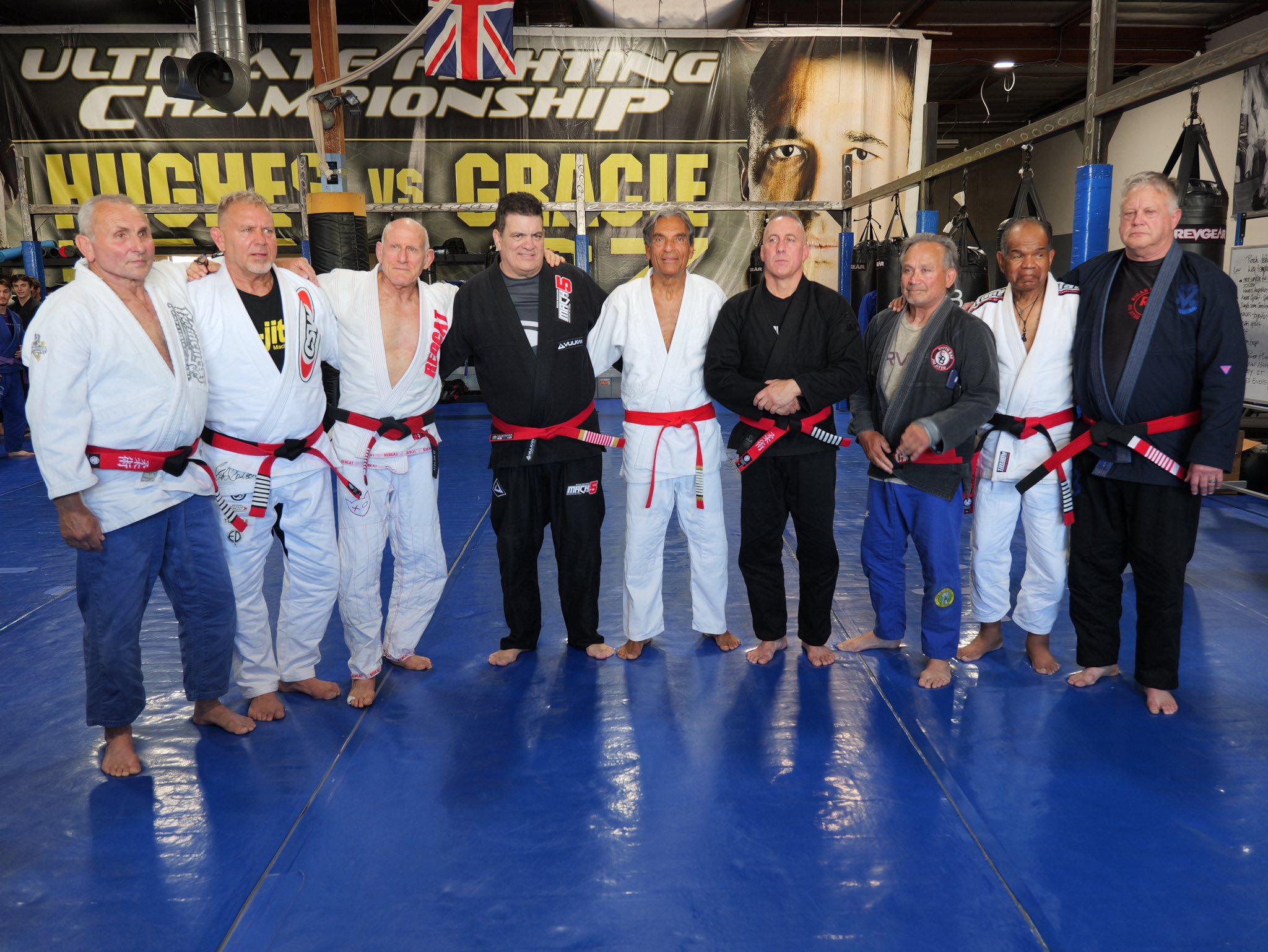 Rigan Machado cintura rossa, Erik Paulson cintura Corallo. 4