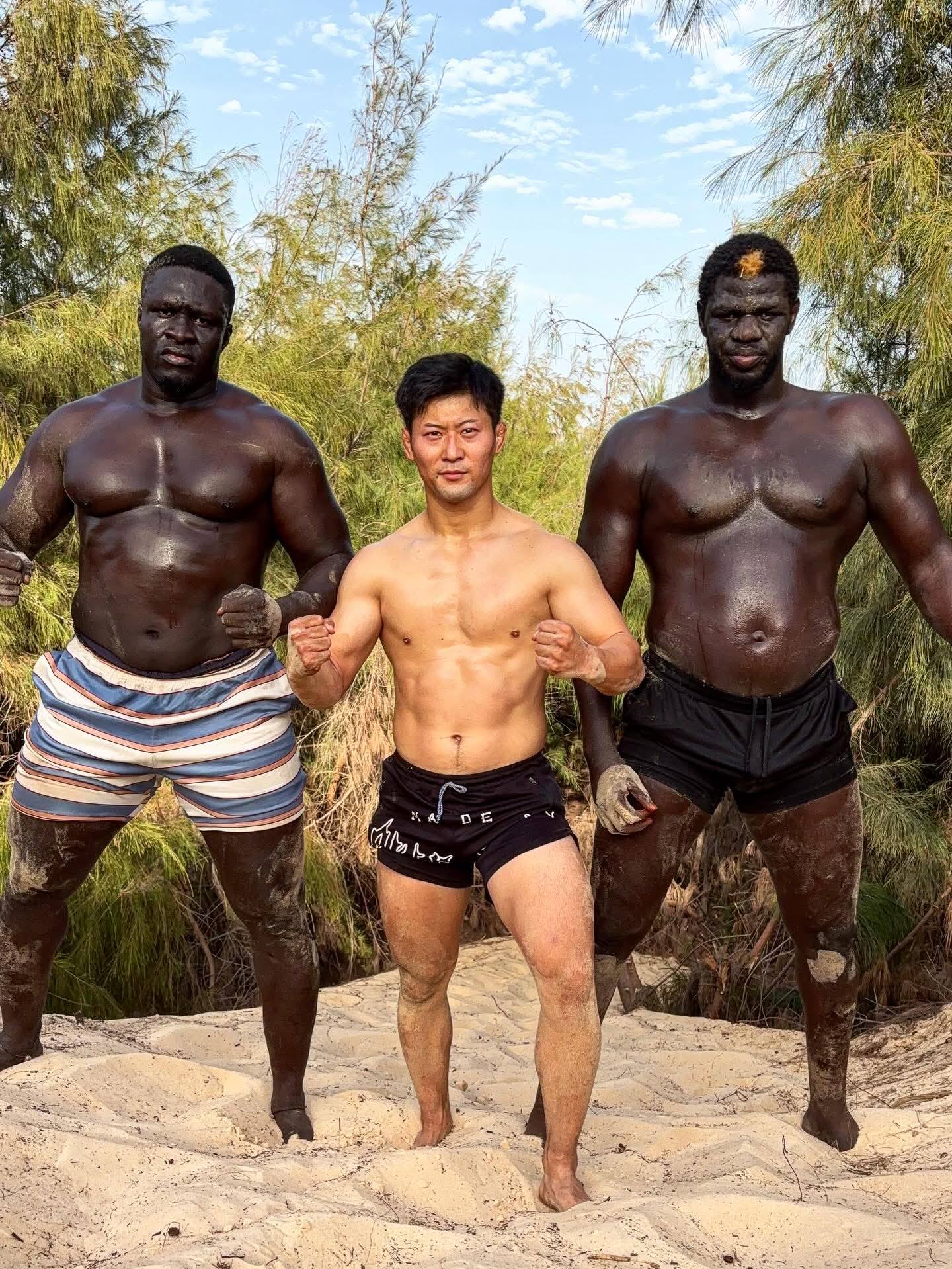 Shogo Uozumi il giapponese che pratica Laamb 2