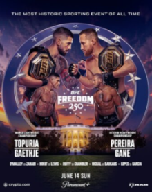 UFC Freedom 250: Tutte le info sulla storica notte alla Casa Bianca. Fight Card e segreti dell'evento del secolo. 1
