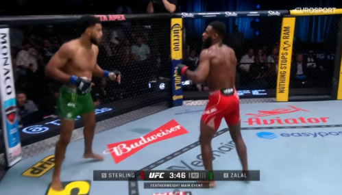 UFC Fight night 274: Sterling sconfigge Zalal e si conferma uno dei contender principali per il titolo dei pesi piuma.  1