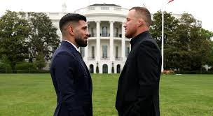 Tensioni alle stelle fra Topuria e Gaethje prima dell'incontro a UFC Freedom 250 alla Casa Bianca.  2